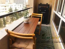 بررسی مشخصات و قیمت خرید میز بالکن تاشو دیواری 100 در 40