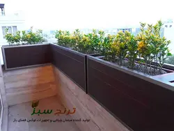 ✅ فلاور باکس نمای ساختمان