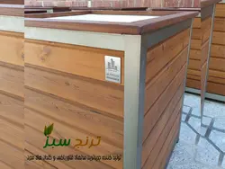 بررسی مشخصات و قیمت خرید فلاورباکس چوبی مدل مانا
