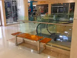 نیمکت چوب و فلز کد 235
