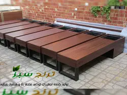 نیمکت و فلاور باکس کد 505