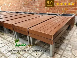 نیمکت و فلاور باکس کد 505