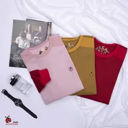 پلیور سرشانه وصله دار مردانه