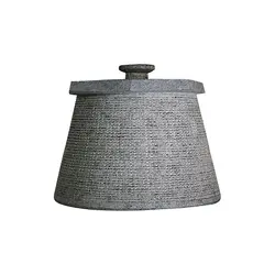 قابلمه سنگی ساده سایز 140 معادل 10 نفر خوراک متوسط 8 لیتری - فرشسا