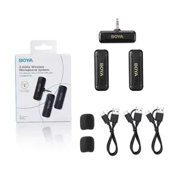 میکروفون بی سیم WM3T2-M2 دو کاربره دوربین | بویا ایران