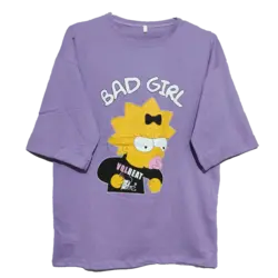 تیشرت سیمپسون مدل BAD GIRL