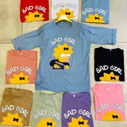 تیشرت سیمپسون مدل BAD GIRL