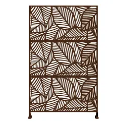 پارتیشن ایستاده فلزی طرح برگ