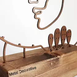 استند لوازم آرایش رومیزی دکوراتیو طرح چهره