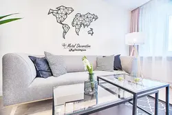 تابلو دیواری نقشه جهان