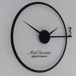 ساعت دیواری فلزی طرح جدید مینیمال