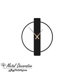 ساعت دیواری فلزی طرح جدید مینیمال