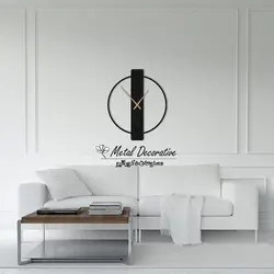 ساعت دیواری فلزی طرح جدید مینیمال