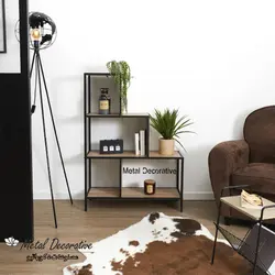 استند کنار سالنی فلزی 3 طبقه