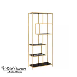 کتابخانه آهنی دکوری مینیمال 6 طبقه