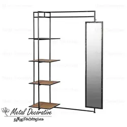 جالباسی و جاکفشی چهارطبقه آینه دار