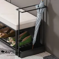 جاکفشی لاکچری با استند نگهدارنده چتر