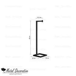 پایه نگهدارنده رول دستمال کاغذی حمام و سرویس بهداشتی