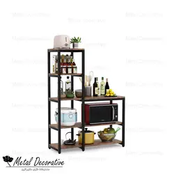 شلف آشپزخانه مدرن 5 طبقه ماکرویو