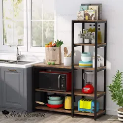 شلف آشپزخانه مدرن 5 طبقه ماکرویو