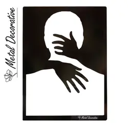 تابلو دکوراتیو دیواری فیگور زن و مرد خالی