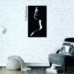 تابلو دکوراتیو دیواری سه رخ زن
