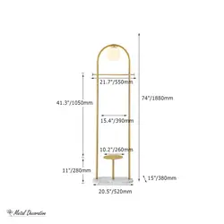 رگال آویز لباس فلزی کد MD-518