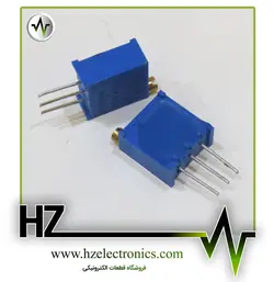 پتانسیومتر 10 دور ایستاده 20 کیلو اهم