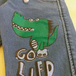 شلوارلی استیکری تمساح - mahdinakids