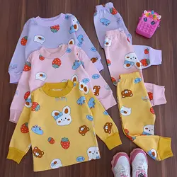 بلوز شلوار خرگوش توکرک - مهدینا کیدز | فروشگاه لباس کودک و نوجوان