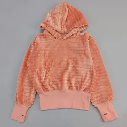 هودی کراپ پولیشی کرکره ای انگشتی - مهدینا کیدز | فروشگاه لباس کودک و نوجوان