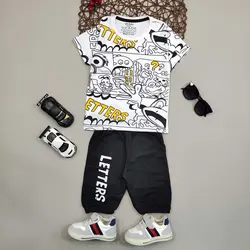 تیشرت شلوارک letters