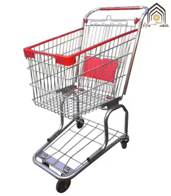 چرخ خرید 80 لیتری کفی دار