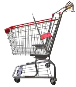 چرخ خرید 80 لیتری کفی دار