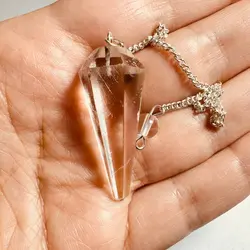 پاندول(شاقول)کریستال کوارتز طبیعی  ۲۴۰۴۲۵