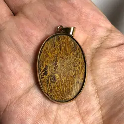 گردنبند سنگ جاسپر مریم 240845