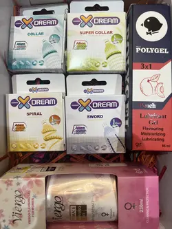 کاندوم فضایی طوقی،شمشیری،چرخشی،اره ماهی_روان کننده پلی ژل_ژل بهداشتی بانوان(پکیج زناشویی)ویرگو