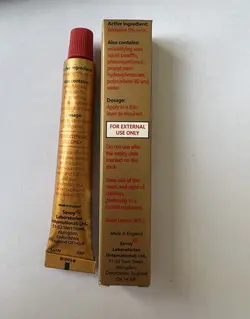 کرم تاخیری اروس گرید B  اصل انگلستان دارای پچ کد (بارکد اصالت کالا) پانزده میلی گرم تاریخ انقضا EROS CREAM 2026/10