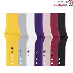 بند اپل واچ سایز 45 میلی متری از جنس سیلیکونی