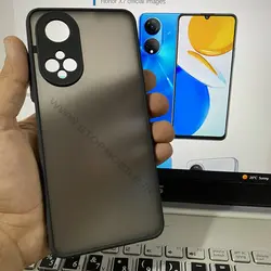 قاب گوشی هواوی HONOR X7 مدل پشت مات محافظ لنز دار