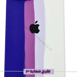 قاب سیلیکونی اورجینال اپل IPHONE 12 مدل آبرنگی