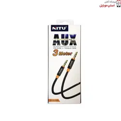 کابل انتقال صدا  (AUX) مدل NITU NT-AUX007 طول 3 متر