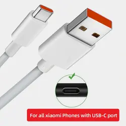 کابل شارژر شیائومی MI CC9 PRO از نوع تایپ سی Type-C