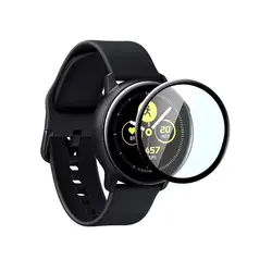 محافظ صفحه نمایش ساعت هوشمند سامسونگ Galaxy Watch ACTIVE 40mm تمام چسب از جنس نانو سرامیک