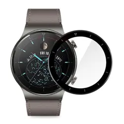 محافظ صفحه نمایش ساعت هوشمند هوآوی GT2 PRO تمام چسب از جنس نانو سرامیک