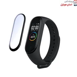 محافظ صفحه نمایش ساعت هوشمند شیائومی Mi Band 6 تمام چسب از جنس نانو سرامیک