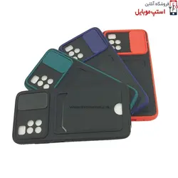 قاب کشویی REDMI 10 PRIME 2022 مدل کربنی (جا کارتی دار)