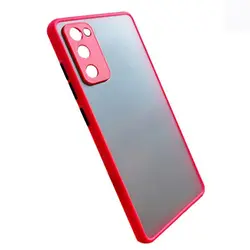 قاب گوشی سامسونگ GALAXY S20 FE 2022 مدل پشت مات محافظ لنز دار