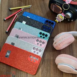 قاب گوشی سامسونگ GALAXY A13 5G مدل شاین سوارسکی+پاپ سوکت