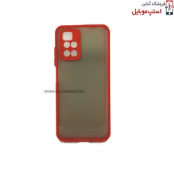 قاب گوشی شیائومی XIAOMI REDMI NOTE 11 4G مدل پشت مات محافظ لنز دار